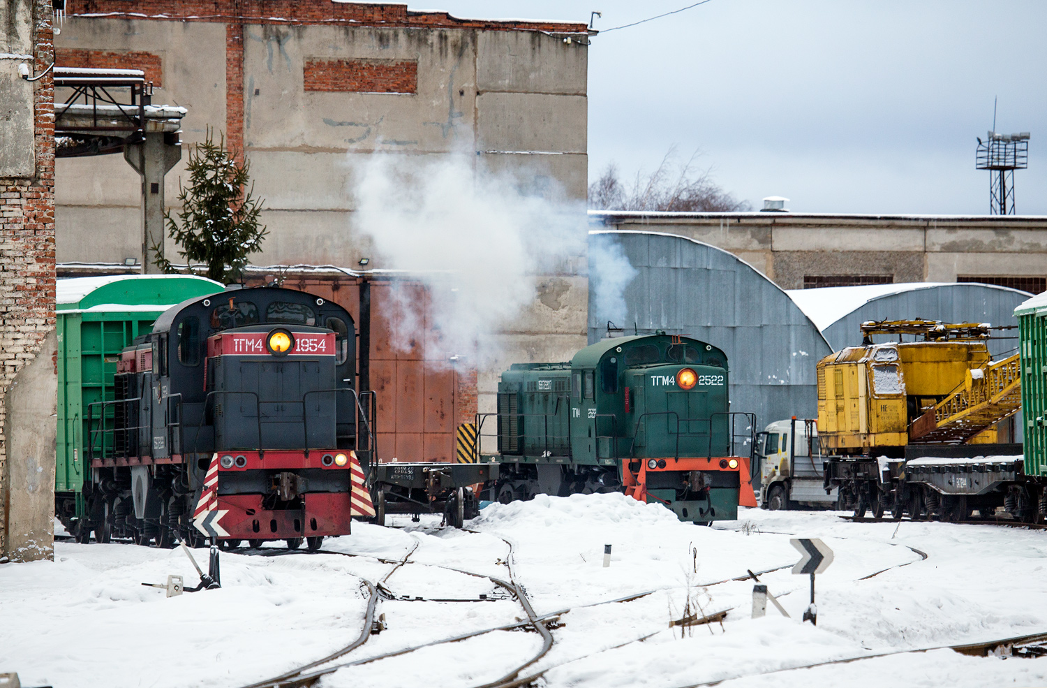 ТГМ4-1954; ТГМ4-2522