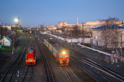 ЧМЭ3Т-7272 (Gorky Railway); ЭД9Т-0023 (Gorky Railway)