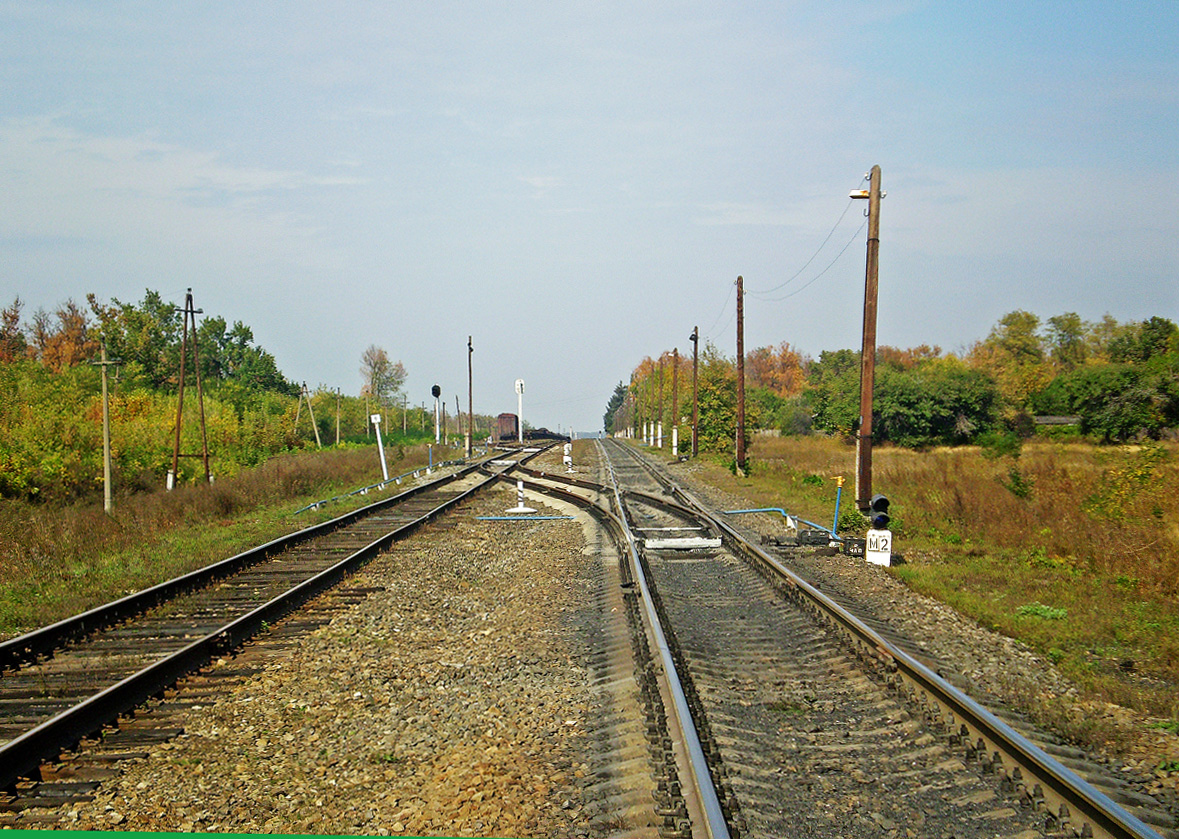 Donjecka željeznica — Stations & ways