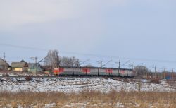 2ЭС6-741 (Kuybyshev Railway); 2ЭС6-869 (Kuybyshev Railway); 3ЭС6-1351 (Kuybyshev Railway)