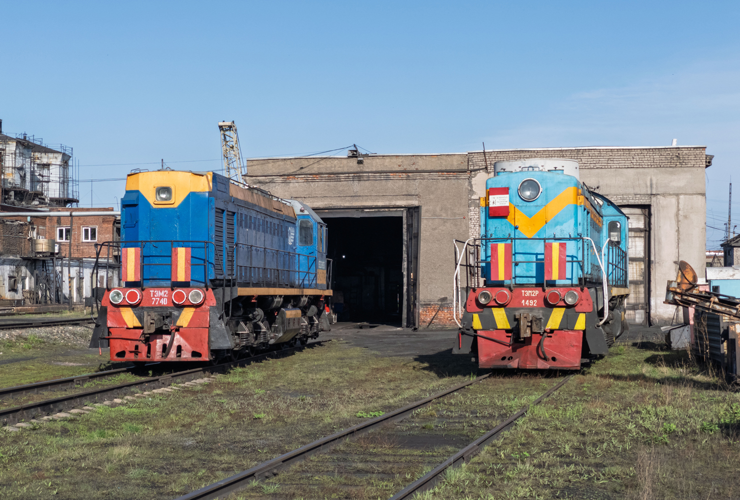 ТЭМ2-7740; ТЭМ2-1492