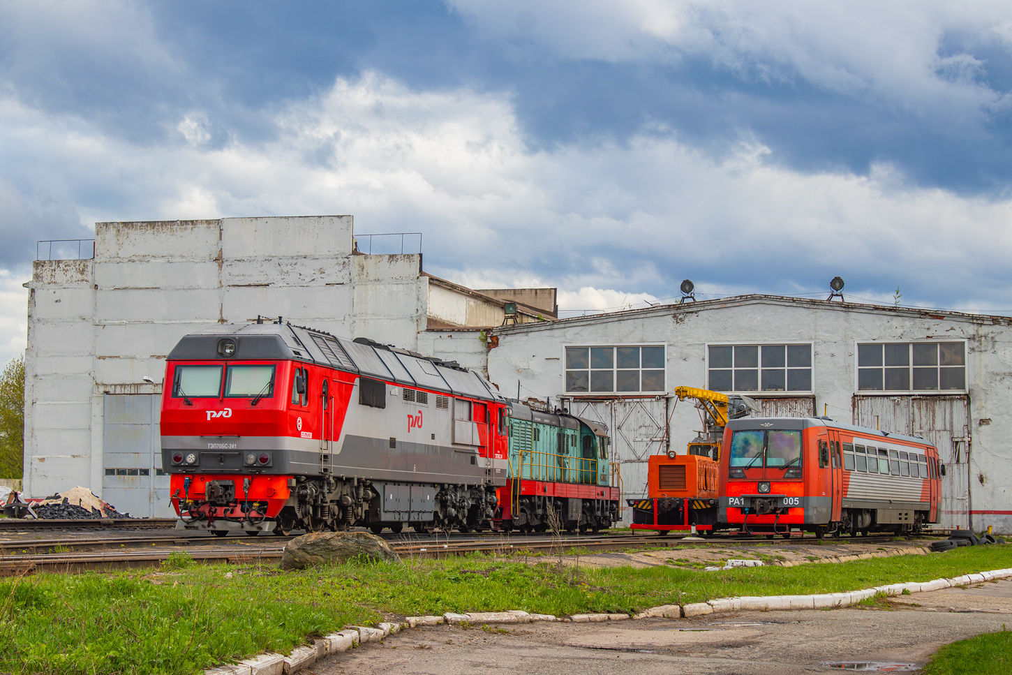 ТЭП70БС-241; РА1-0005