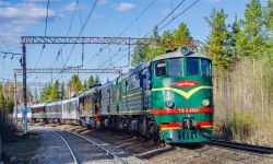 ТЭП60-0904 (Октябрьская железная дорога); ВЛ82М-069 (Октябрьская железная дорога); ТЭ3-5524 (Октябрьская железная дорога)