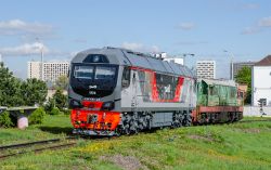 ЧМЭ3-6036 (Moscow Railway); ТЭП70БС-371 (Moscow Railway)