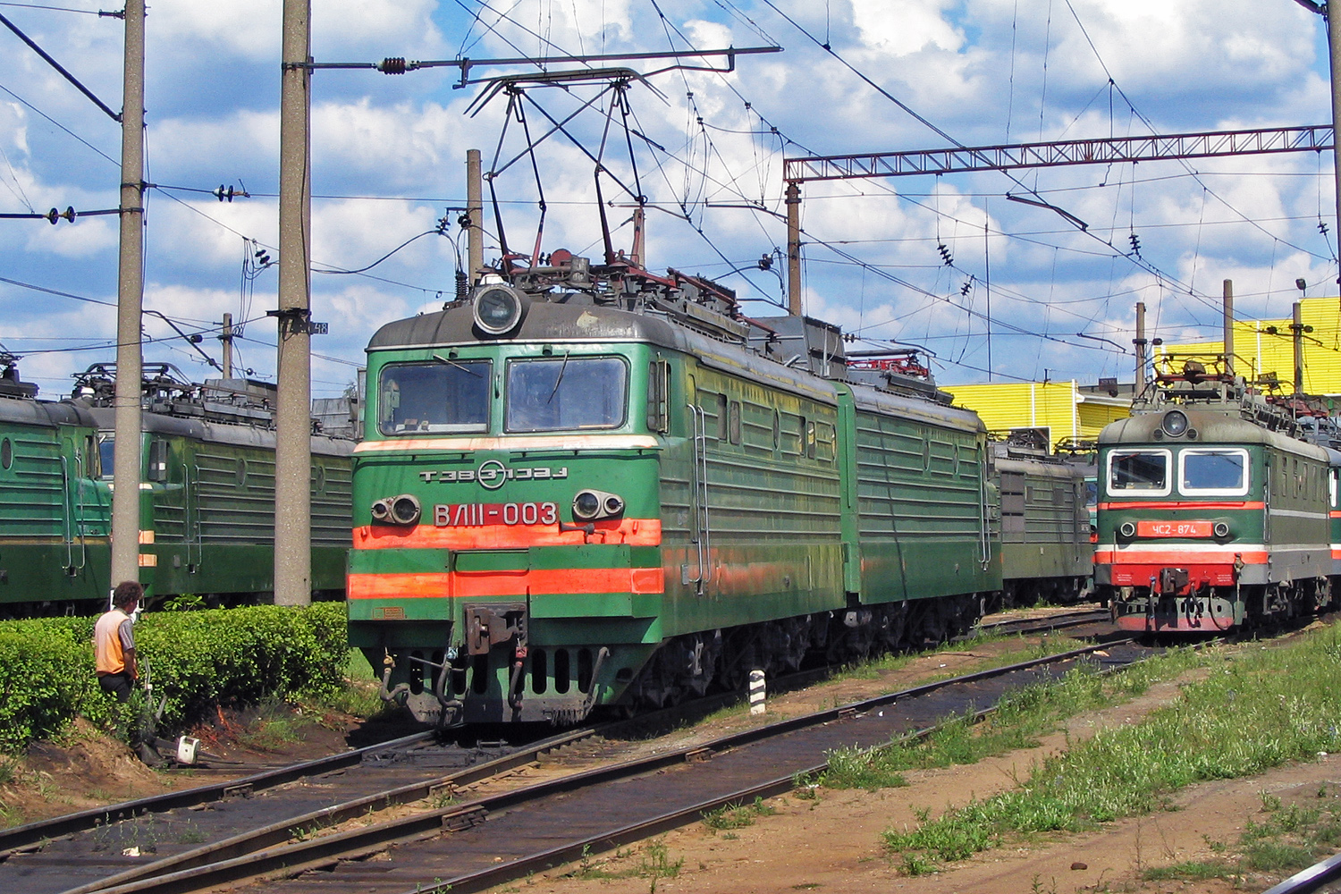 ВЛ11-003; ЧС2-874