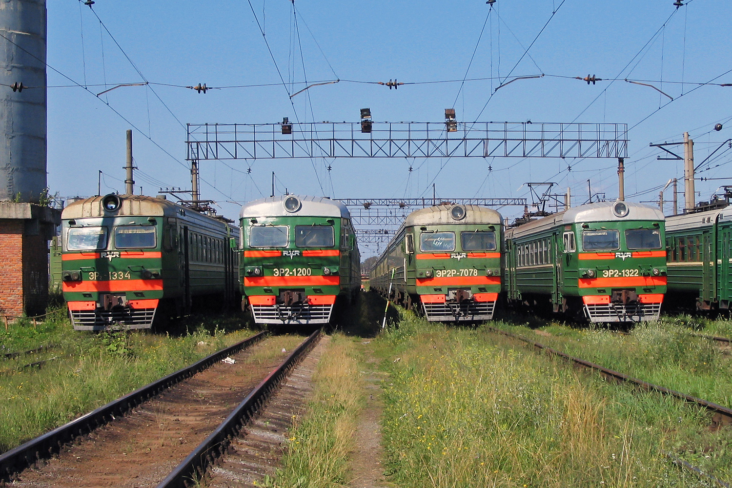 ЭР2-1334; ЭР2-1200; ЭР2Р-7078; ЭР2-1322