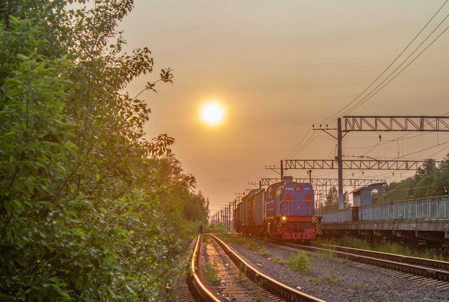ТГМ4Б-0167