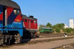 М62УММ-002 (Улан-Баторская железная дорога); 2ТЭ116-1601 (Восточно-Сибирская железная дорога); 2ТЭ25КМ-0462 (Улан-Баторская железная дорога)