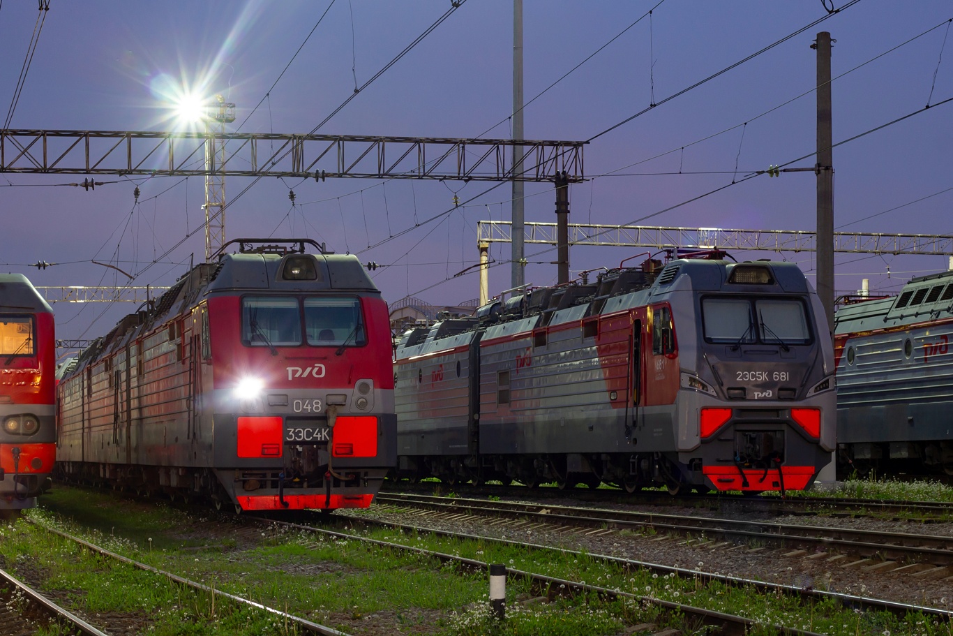 3ЭС4К-048; 2ЭС5К-681