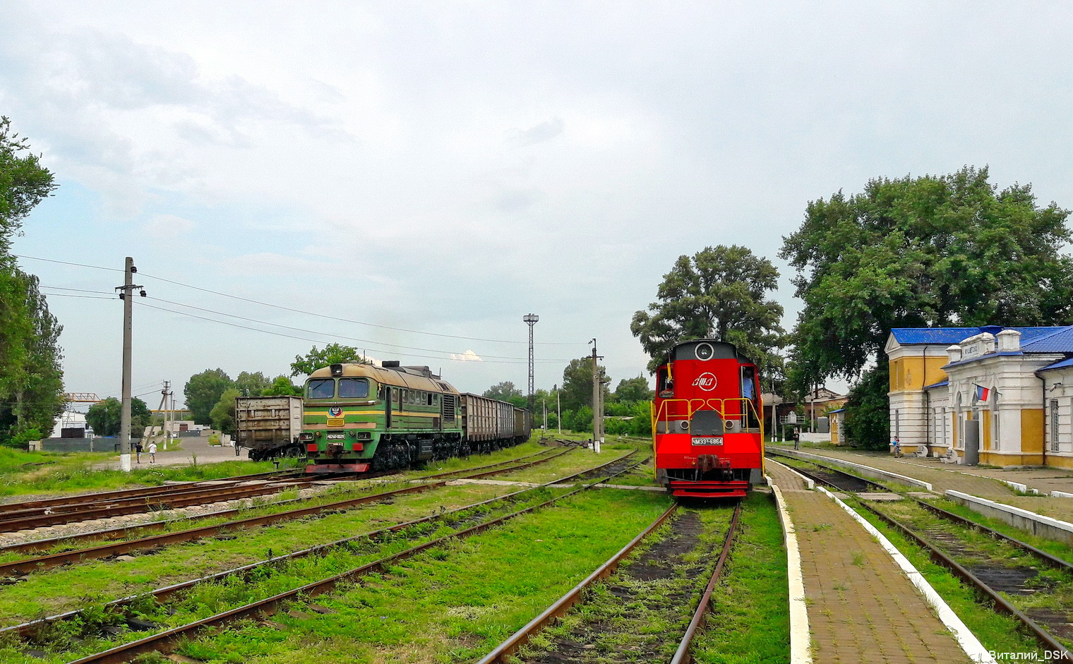 М62УП-0029; ЧМЭ3Э-6864