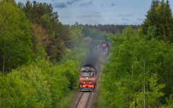 ТЭП70-0564 (Gorky Railway)