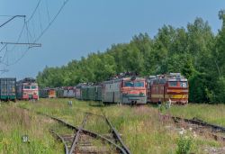 ВЛ10-1739 (October Railway); ВЛ11.8-701 (Moscow Railway); ВЛ11.8-731 (Moscow Railway); ВЛ10У-1000 (Moscow Railway); ЭП10-010 (Moscow Railway); ЭП10-012 (Moscow Railway); ВЛ11-491Б (Moscow Railway); ЧС4Т-319 (Moscow Railway); ЧС4Т-363 (Moscow Railway); ЧМЭ3Э-6240 (Moscow Railway)