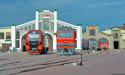 ЭП2К-500 (October Railway); ЭП1М-840 (Gorky Railway); 2ЭС6-1550 (West Siberian railway); 2ЭС5К-700 (West Siberian railway)