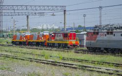 ВЛ80С-1711 (Sjeverna željeznica); ЧМЭ3-3392 (Gorkovska željeznica); ТЭМ10-020 (Rusija, ostalo); ТЭМ10-021 (Rusija, ostalo)