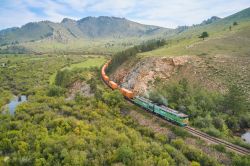 2ТЭ10МК-0766 (East Siberian Railway)