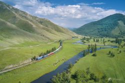 2ТЭ116УМ-008 (Ulan-Bator railway)