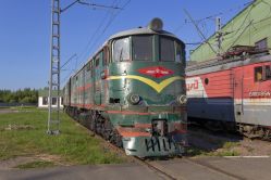 ВЛ10У-854 (October Railway); ТЭ3-5524 (October Railway)