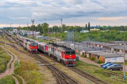 ЧМЭ3-4673 (Kuybyshev Railway); 2ТЭ116К-1006 (Kuybyshev Railway); 2ТЭ116У-0280 (Kuybyshev Railway)