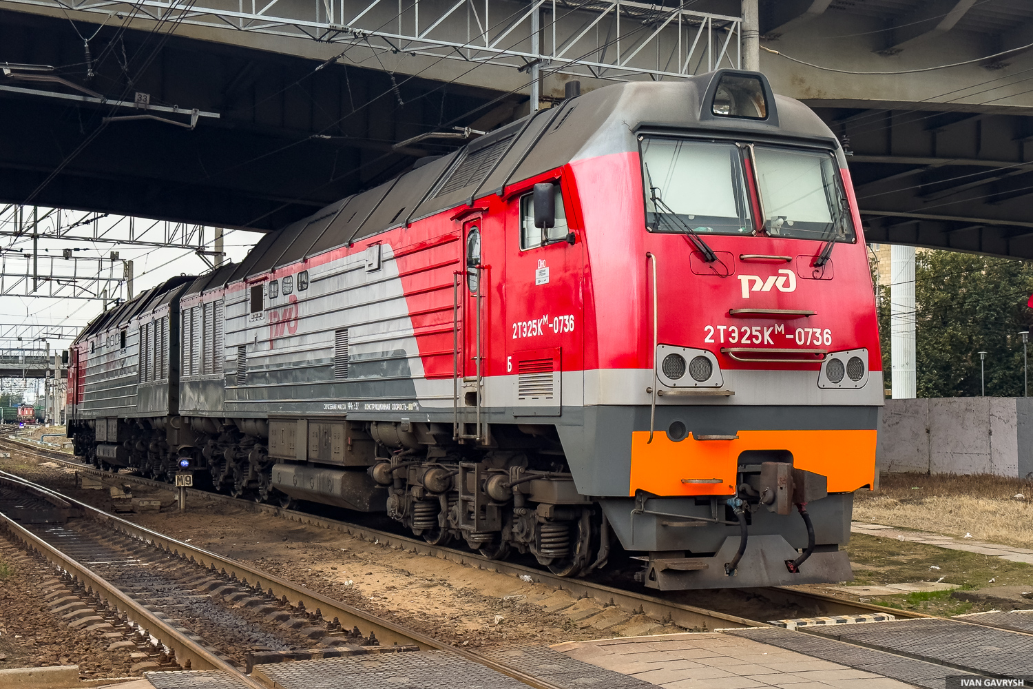 2ТЭ25КМ-0736
