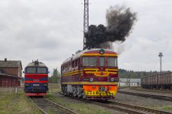 3М62У-0046 (Oktobarska željeznica); ТЭП60-0904 (Oktobarska željeznica)