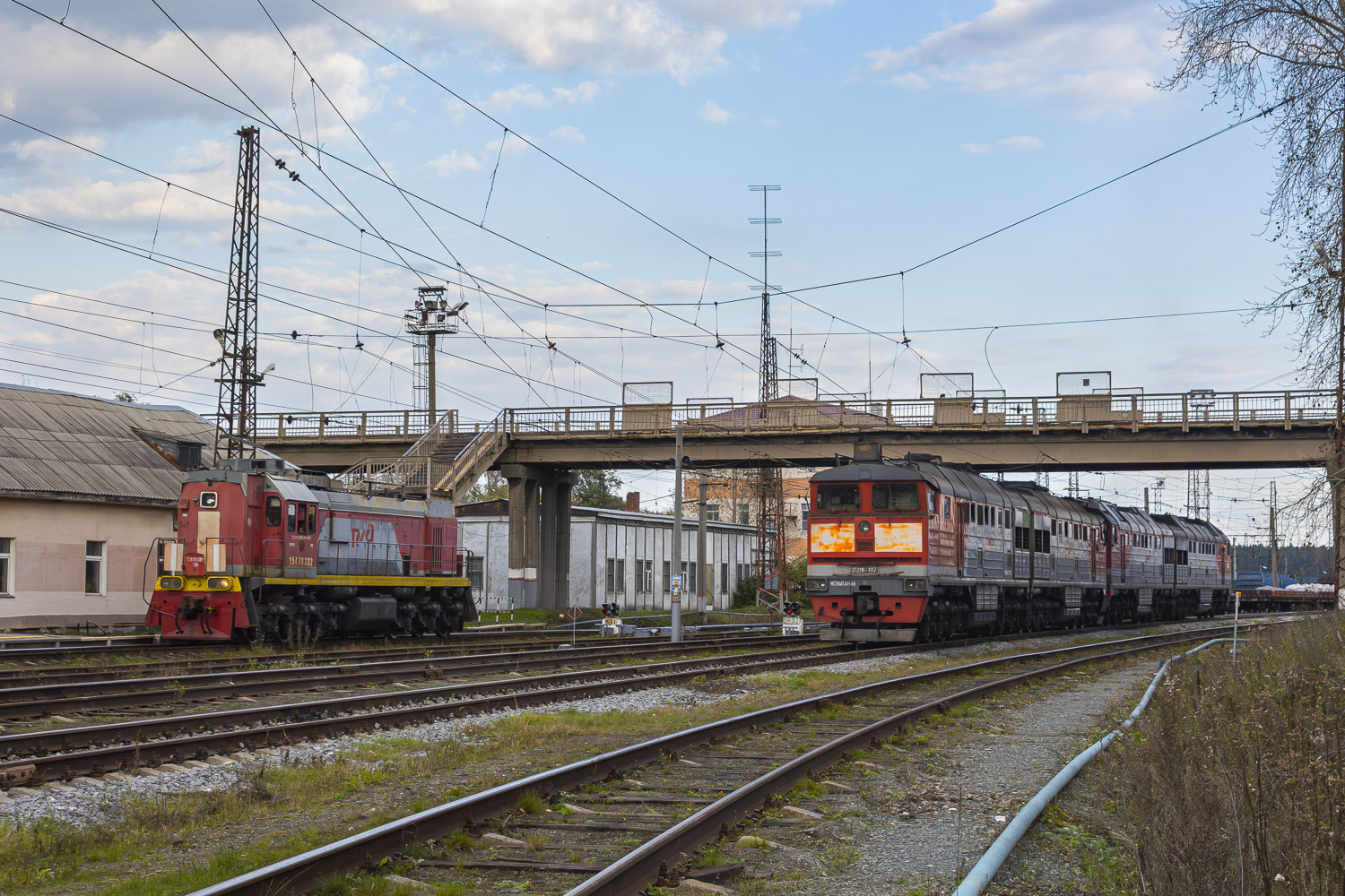 ТЭМ18ДМ-338; 2ТЭ116-1117