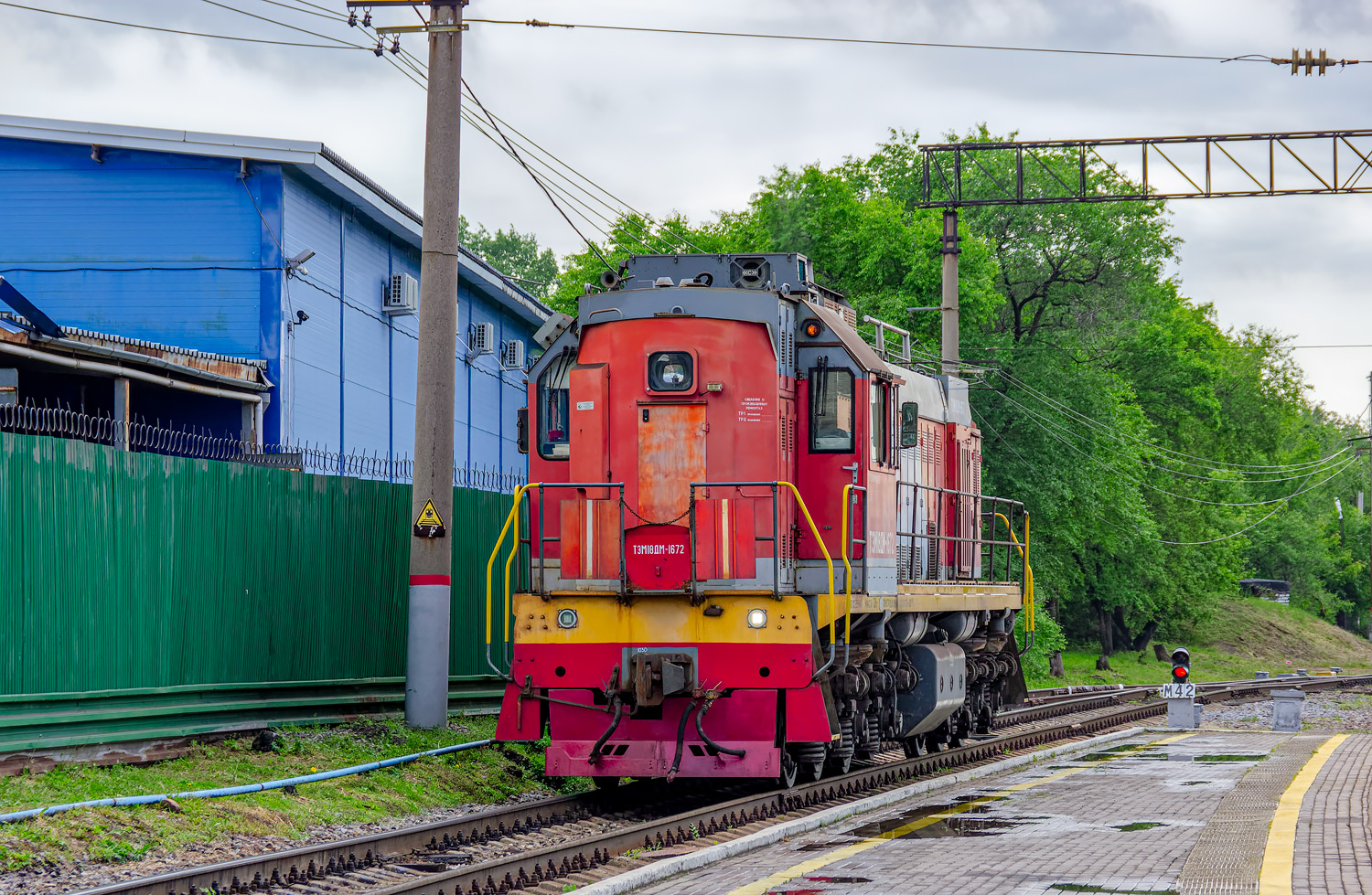 ТЭМ18ДМ-1672