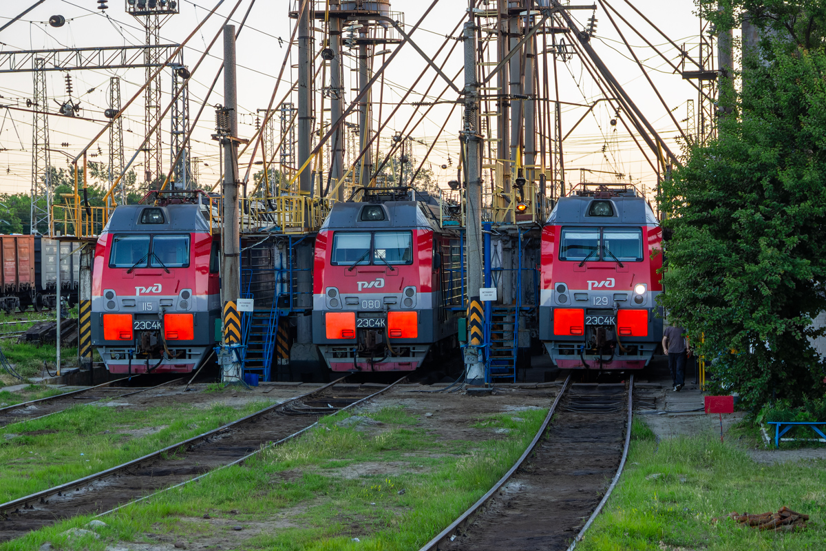2ЭС4К-115; 2ЭС4К-080; 2ЭС4К-129