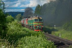 3М62У-0032 (Октябрьская железная дорога); 2М62-0857 (Октябрьская железная дорога); 2ТЭ116-1384 (Октябрьская железная дорога)