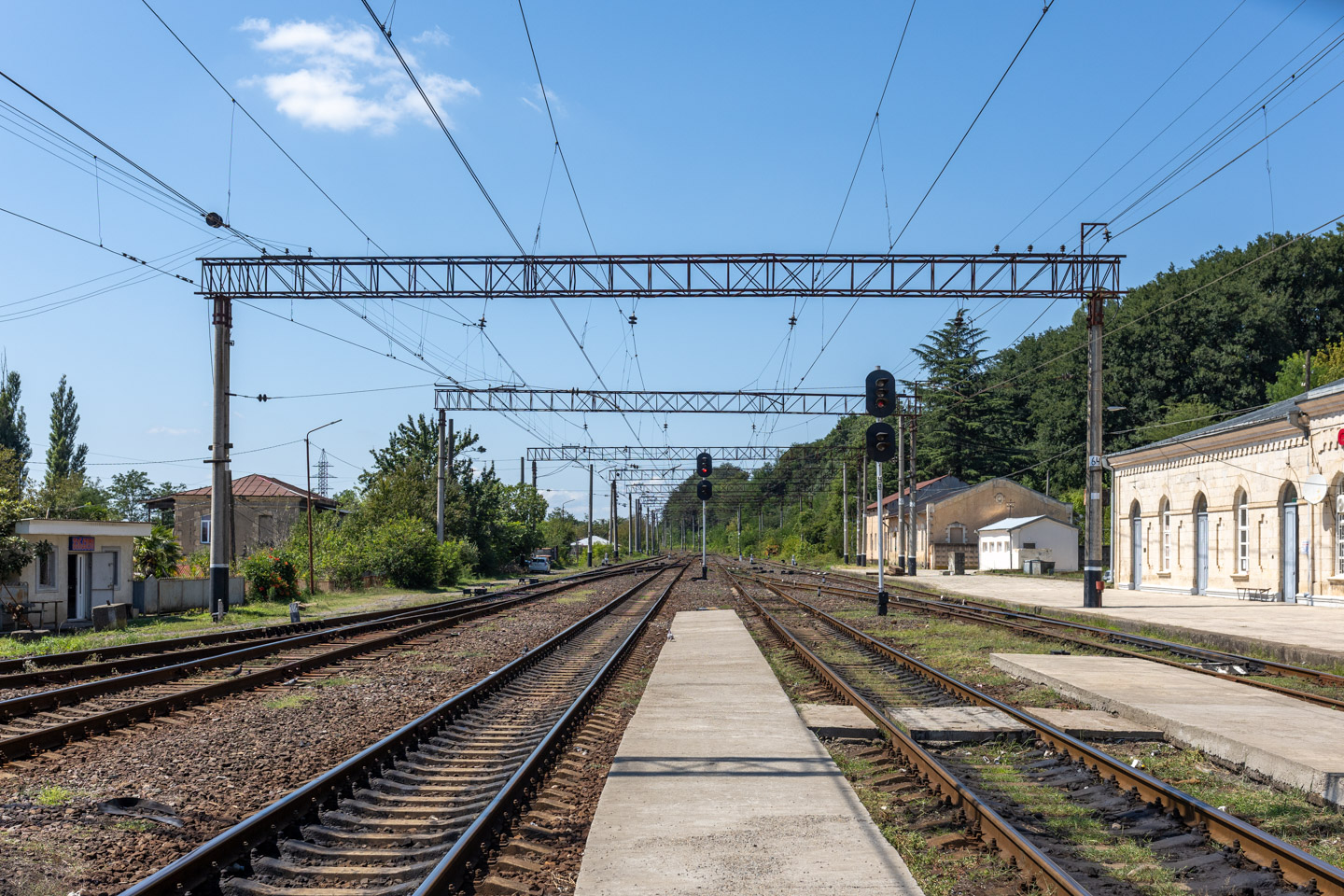 Грузинская железная дорога — Станции и перегоны