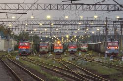 ВЛ80С-1053 (Northern Railway); ВЛ80С-1481 (Gorky Railway); ВЛ80С-1475 (Gorky Railway); ВЛ80С-539 (Gorky Railway); ВЛ80Т-2085 (Privolzhsk (Volga) Railway); ВЛ80С-1218 (Gorky Railway)