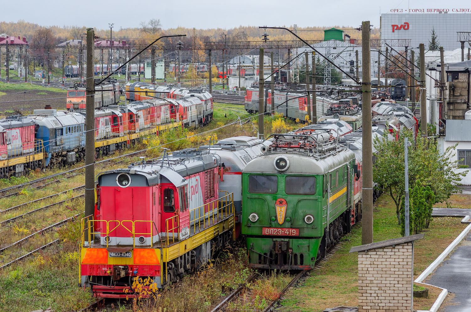 ЧМЭ3-4340; ВЛ23-419 ЧМЭ3-4340; ВЛ23-419