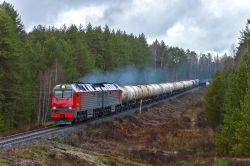 2ТЭ25КМ-0380 (Gorky Railway)