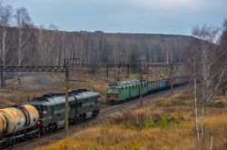 2ТЭ116-756 (Россия, частные перевозчики); ВЛ80С-1795 (Юго-Восточная железная дорога); ВЛ80С-1822 (Юго-Восточная железная дорога)