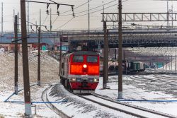 2ТЭ10У-0302 (West Siberian railway)