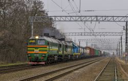 2М62У-0053 (Białoruska kolej); ТЭМ18ДМ-3579 (Białoruska kolej)