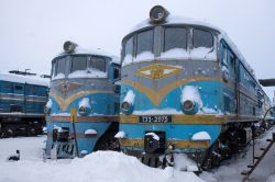 ТЭ3-2975 (АО "Ямальская железнодорожная компания"); ТЭ3-580 (АО "Ямальская железнодорожная компания")