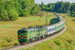 2ТЭ10М-0880 (Moscow Railway)