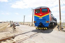 2ТЭ10МКкн-1073 (Kazakhstan Temir Zholy)