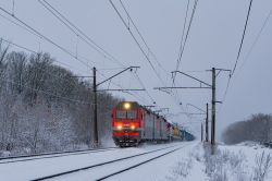 ТЭП70У-007 (Sverdlovsk Railway); 3ЭС6-1474 (Kuybyshev Railway)