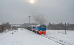 2ТЭ25К-0014 (Moskovska željeznica)