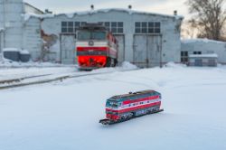 ТЭП70-0083 (Gorky Railway); Modelling