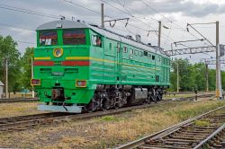 2ТЭ10М-0257 (Кыргызская железная дорога)