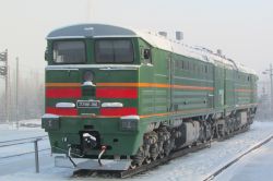 2ТЭ10М-2466 (East Siberian Railway)