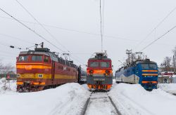 ВЛ80С-2066 (Moskovska željeznica); ЧС8-061 (Moskovska željeznica); ЧС4Т-510 (Moskovska željeznica)