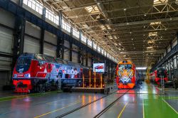 2ТЭ25КМ-0800 (Sverdlovsk Railway); 3ТЭ28-0100 (Far Eastern Railway); 3ТЭ28-0102 (Far Eastern Railway)