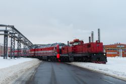 ТЭМ33-001 (Moscow Railway); 3ТЭ28-0101 (Far Eastern Railway)