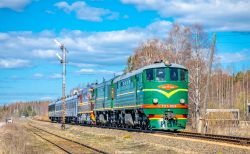 ТЭП60-0904 (Октябрьская железная дорога); ТЭ3-5524 (Октябрьская железная дорога)