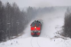 2ТЭ10М-2182 (Gorkovska željeznica)