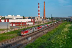 2ЭС5К-363 (October Railway); ВЛ80С-524 (Gorky Railway)