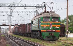 ВЛ8М-599 (Prydniprovska Railway)